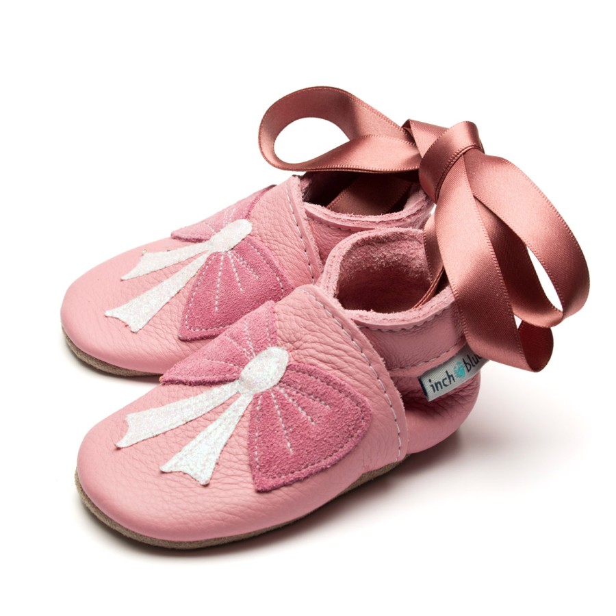 Kids Inch Blue | Bow Baby Pink/Glitter