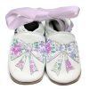 Kids Inch Blue | Bow White/Violet