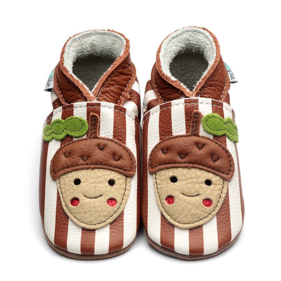 Kids Inch Blue | Nutty Stripey Caramel