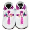 Kids Inch Blue | Floral Cross Magenta