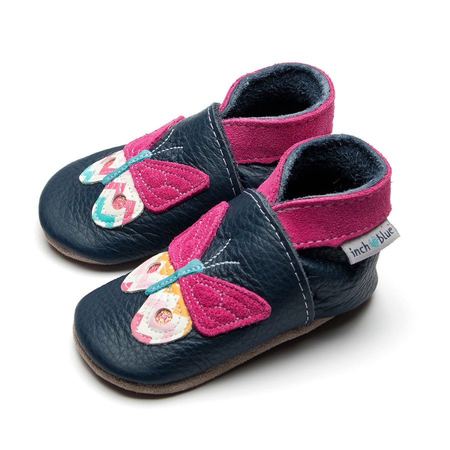 Kids Inch Blue | Papillon Navy/Pink