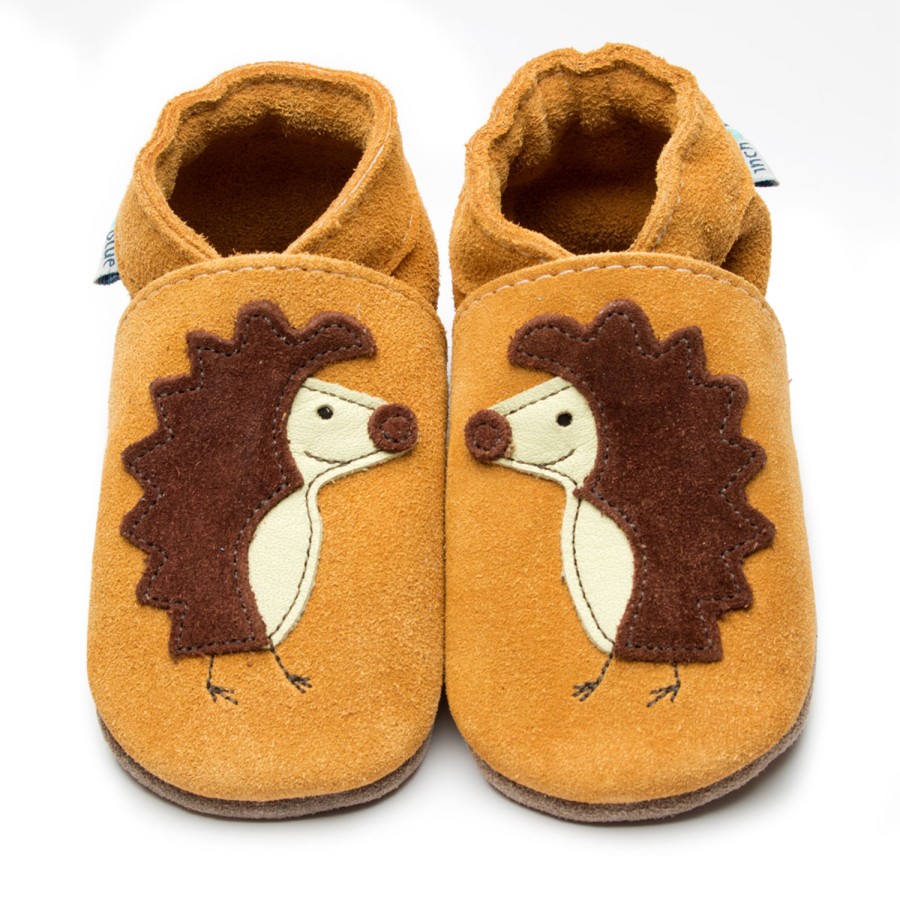 Kids Inch Blue | Spike Tan Suede