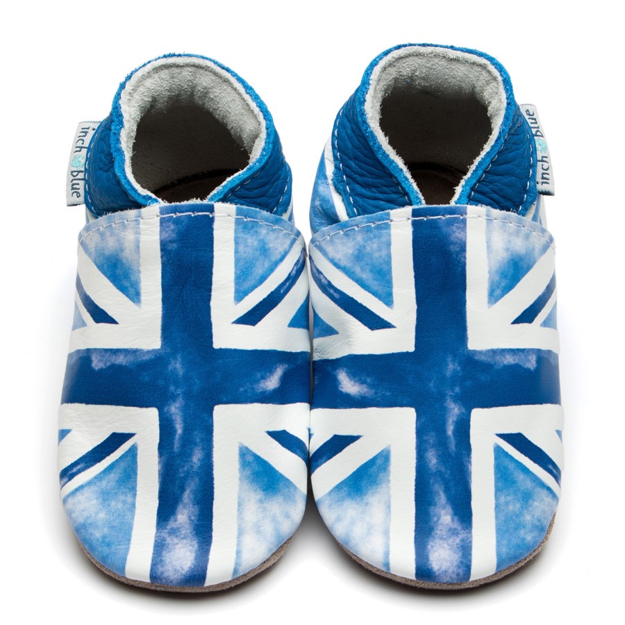 Kids Inch Blue | Union Jack Print Blue