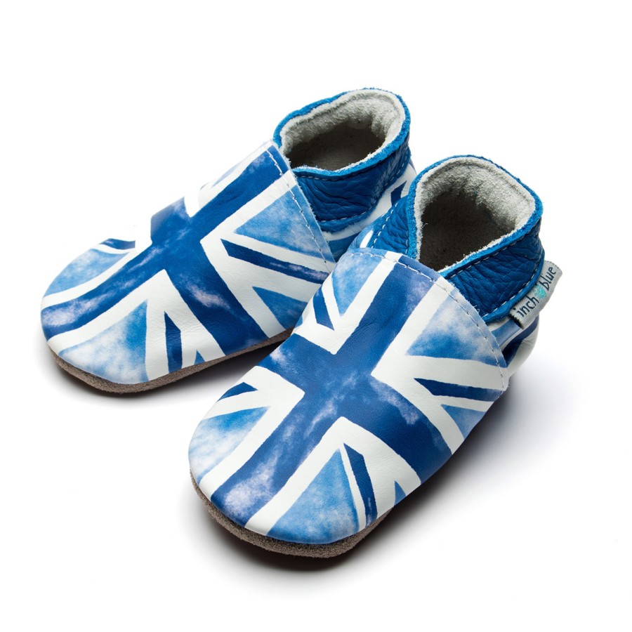 Kids Inch Blue | Union Jack Print Blue