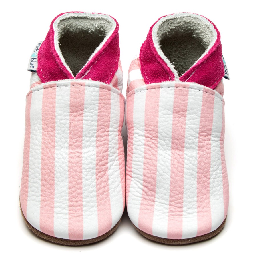 Kids Inch Blue | Stripes Pink