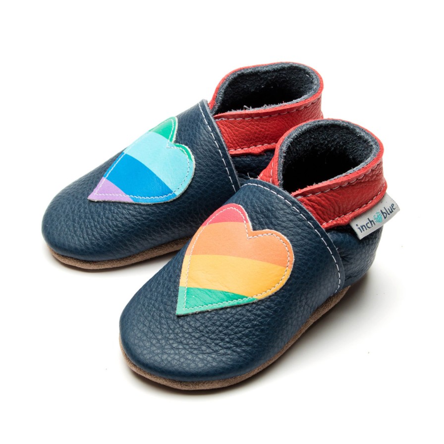 Kids Inch Blue | Love Navy/Rainbow