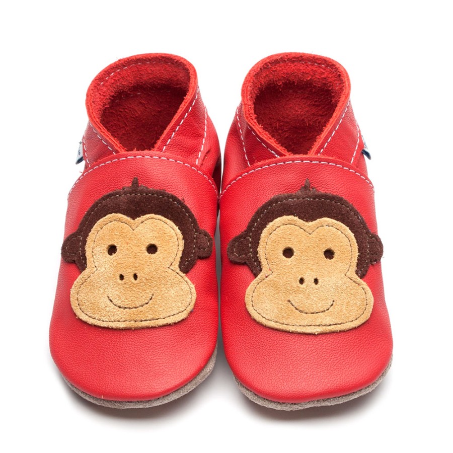 Kids Inch Blue | Cheeky Monkey Red